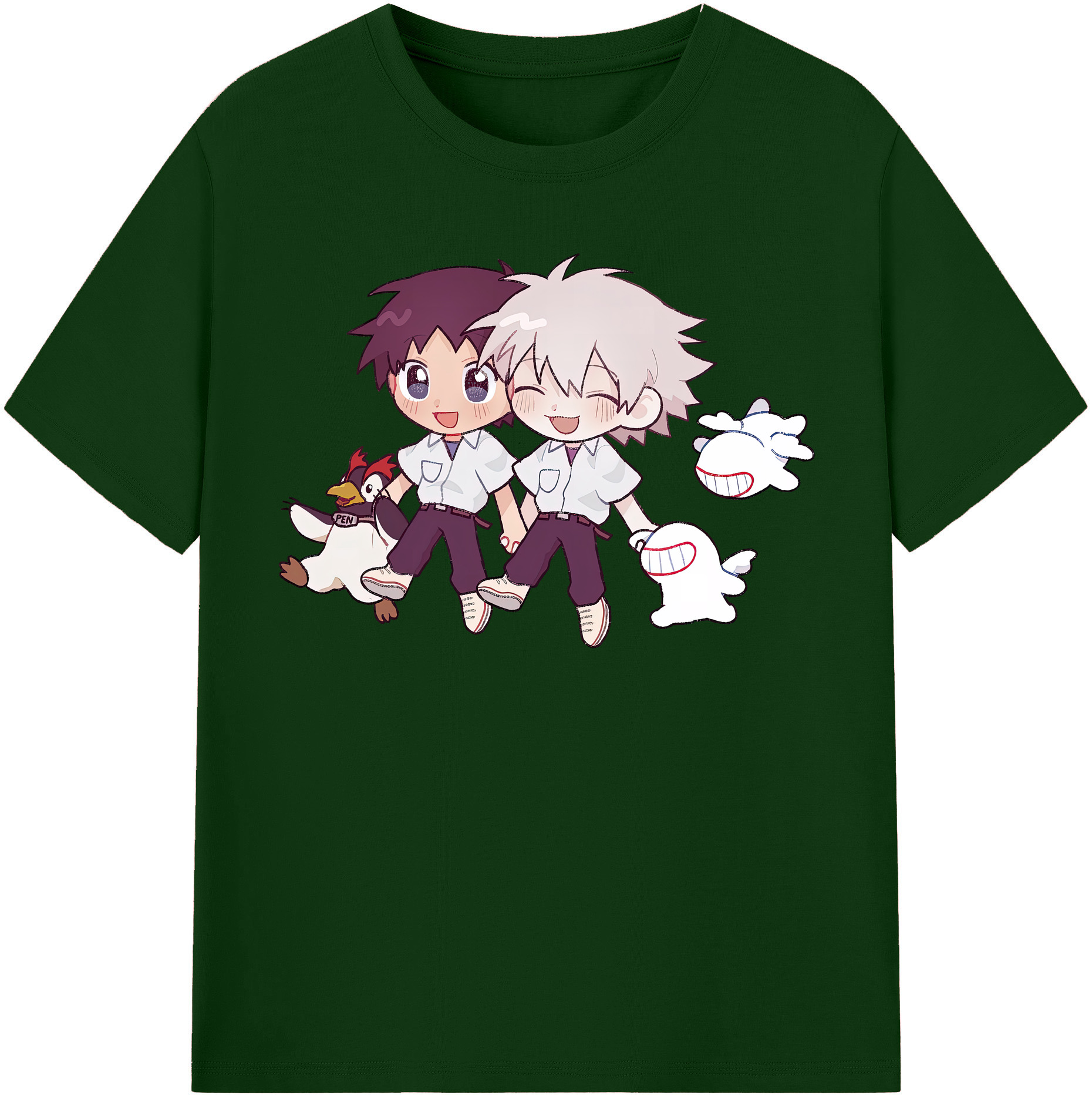 （画像用） EVA 新世紀エヴァンゲリオン 綿100％半袖Tシャツ（フロントプリント）